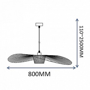 Подвесной светильник Imperiumloft HAT Black ﻿HAT01 в Урае - uray.ok-mebel.com | фото 3