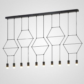 Подвесной светильник Imperiumloft Via Wireflow polyhedral Via01 в Урае - uray.ok-mebel.com | фото