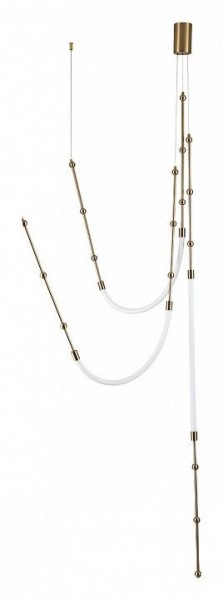 Подвесной светильник Indigo Corda 14010/3P Brass в Урае - uray.ok-mebel.com | фото