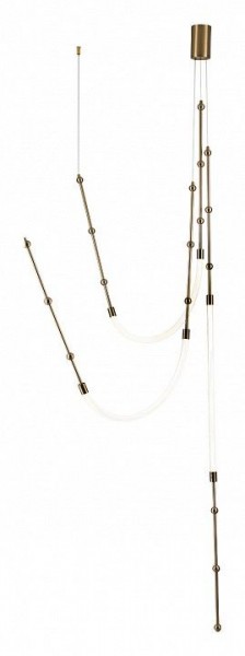 Подвесной светильник Indigo Corda 14010/3P Brass в Урае - uray.ok-mebel.com | фото 4