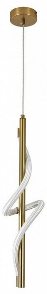 Подвесной светильник Indigo Intreccio 14025/1P Brass в Урае - uray.ok-mebel.com | фото 2