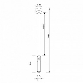Подвесной светильник Mantra Spark 8967 в Урае - uray.ok-mebel.com | фото 3