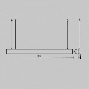 Подвесной светильник Maytoni BASIS P051PL-36W2.7-6K-W в Урае - uray.ok-mebel.com | фото 7