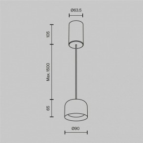 Подвесной светильник Maytoni Comfy P113-L12-3K-W в Урае - uray.ok-mebel.com | фото 4