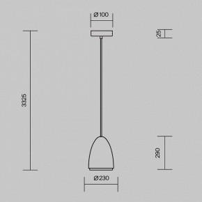 Подвесной светильник Maytoni Pilastro MOD430PL-01CM в Урае - uray.ok-mebel.com | фото 5