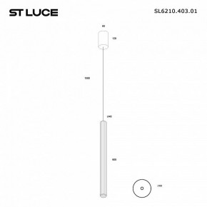 Подвесной светильник ST-Luce LILT SL6210.403.01 в Урае - uray.ok-mebel.com | фото 3