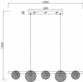 Подвесной светильник Stilfort Relux 4008/02/05PL в Урае - uray.ok-mebel.com | фото 6