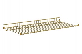 Полка сотовая L695 (золото) в Урае - uray.ok-mebel.com | фото