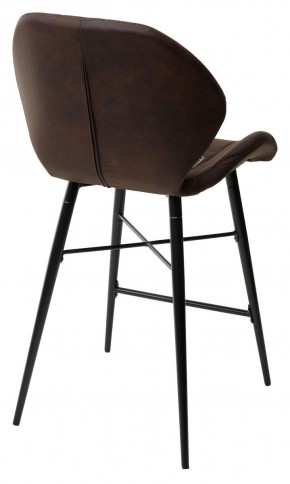 Полубарный стул MARCEL COWBOY-#800 темно-коричневый (H=65cm), ткань микрофибра М-City в Урае - uray.ok-mebel.com | фото 4