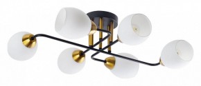 Потолочная люстра Arte Lamp Andrea A8141PL-6BK в Урае - uray.ok-mebel.com | фото