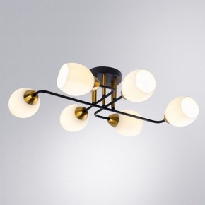 Потолочная люстра Arte Lamp Andrea A8141PL-6BK в Урае - uray.ok-mebel.com | фото 2