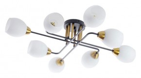 Потолочная люстра Arte Lamp Andrea A8141PL-8BK в Урае - uray.ok-mebel.com | фото