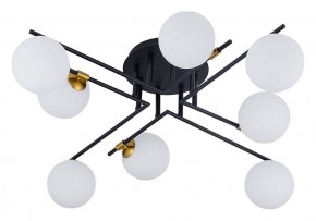 Потолочная люстра Arte Lamp Gemini A2243PL-8BK в Урае - uray.ok-mebel.com | фото