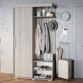 Прихожая Зара ПР-01 (ясень белый) в Урае - uray.ok-mebel.com | фото 3