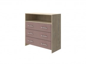 PROxSON Комод Varna (ЛДСП Бунратти+ткань Бунратти/Ultra Горячий шоколад) 90x40 в Урае - uray.ok-mebel.com | фото