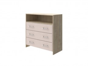 PROxSON Комод Varna (ЛДСП Бунратти+ткань Бунратти/Ultra Суфле) 90x40 в Урае - uray.ok-mebel.com | фото