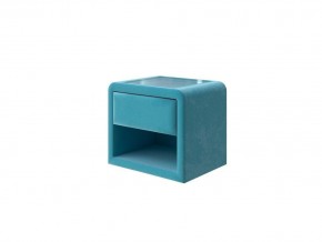 PROxSON Тумба Cube (Ткань: Велюр Shaggy Azure) 52x41 в Урае - uray.ok-mebel.com | фото