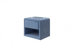PROxSON Тумба Cube (Ткань: Велюр Shaggy Ocean) 52x41 в Урае - uray.ok-mebel.com | фото