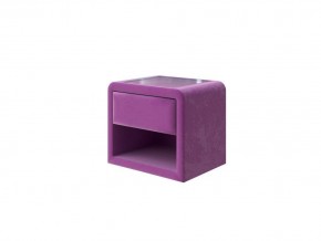 PROxSON Тумба Cube (Ткань: Велюр Shaggy Wine) 52x41 в Урае - uray.ok-mebel.com | фото