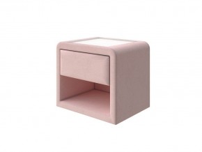 PROxSON Тумба Cube (Ткань: Велюр Ultra Розовый мусс) 52x41 в Урае - uray.ok-mebel.com | фото