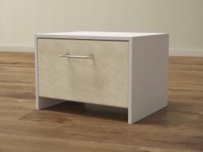 PROxSON Тумба Varna (ЛДСП Белая+ткань Белый/Savana Milk (молочный)) 51x40 в Урае - uray.ok-mebel.com | фото