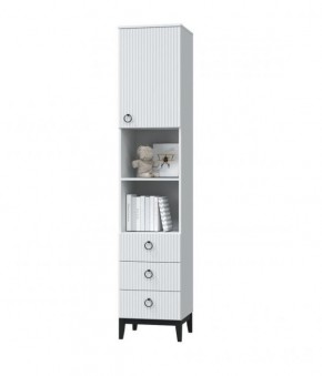 ШАРЛИЗ Шкаф для книг (Белое сияние/Белый снег) в Урае - uray.ok-mebel.com | фото