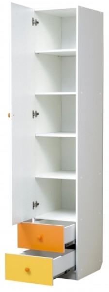 Шкаф 1-но дверный с ящиками Радуга (400) в Урае - uray.ok-mebel.com | фото 2