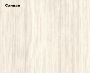 Шкаф 2-х створчатый Белла (Сандал, Графит/Дуб крафт) в Урае - uray.ok-mebel.com | фото 2