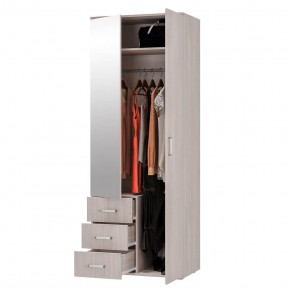 Шкаф 2-х створчатый Белла (Ясень белый) в Урае - uray.ok-mebel.com | фото 3