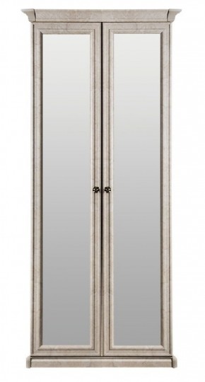 Шкаф 2-х створчатый с Зеркалом Афина (крем корень) в Урае - uray.ok-mebel.com | фото