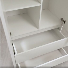 Шкаф 2-х створчатый Симпл ШК-03 (белый) в Урае - uray.ok-mebel.com | фото 6