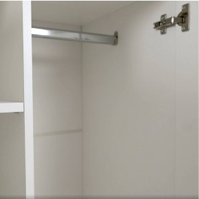 Шкаф 2-х створчатый Симпл ШК-03 (белый) в Урае - uray.ok-mebel.com | фото 9