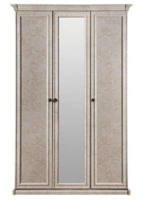Шкаф 3-х створчатый (2+1) с зеркалом Афина (Крем корень) в Урае - uray.ok-mebel.com | фото 3