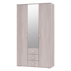 Шкаф 3-х створчатый Белла (Ясень белый) в Урае - uray.ok-mebel.com | фото 3