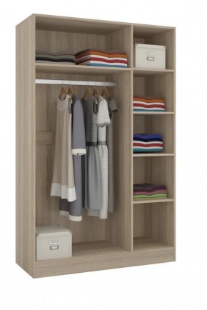 Шкаф 3-х створчатый Леси + Зеркало в Урае - uray.ok-mebel.com | фото 2