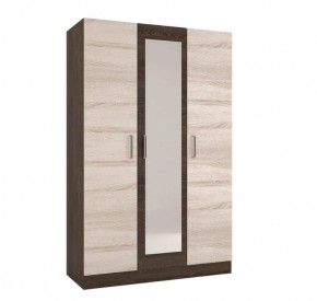 Шкаф 3-х створчатый Леси + Зеркало в Урае - uray.ok-mebel.com | фото 3