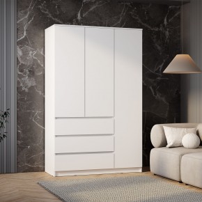 Шкаф 3-х створчатый Симпл ШК-08 (белый) в Урае - uray.ok-mebel.com | фото 3