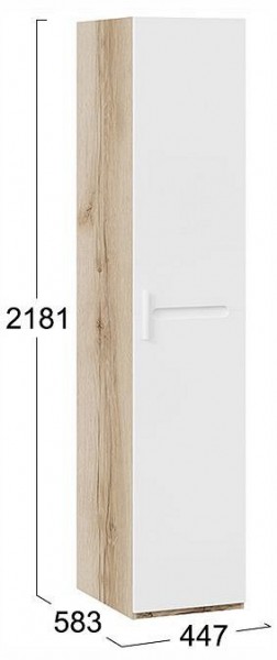 Шкаф для белья Фьюжн ТД-260.07.01 в Урае - uray.ok-mebel.com | фото 4