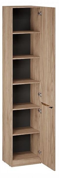 Шкаф для белья Глосс СМ-319.07.012 в Урае - uray.ok-mebel.com | фото 3