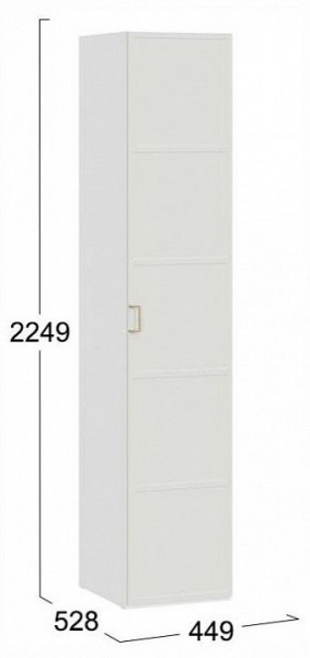 Шкаф для белья Стелла в Урае - uray.ok-mebel.com | фото 4