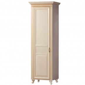 Шкаф для одежды 1-дверный №472 Марлен Кремовый белый в Урае - uray.ok-mebel.com | фото
