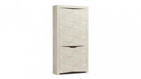 Шкаф для одежды 33.18 "Лючия" (бетон пайн белый / венге / белый) в Урае - uray.ok-mebel.com | фото
