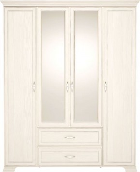Шкаф для одежды 4-х дверный с зеркалом Венеция 2 бодега в Урае - uray.ok-mebel.com | фото 1
