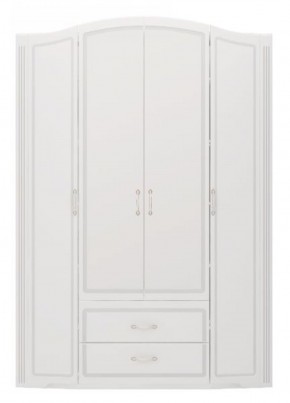 Шкаф для одежды 4-х дв.с ящиками Виктория 2  без зеркал в Урае - uray.ok-mebel.com | фото
