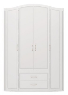 Шкаф для одежды 4-х дв.с ящиками Виктория 2 с зеркалами в Урае - uray.ok-mebel.com | фото 1