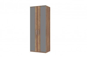 Шкаф для одежды Джолин ПМ 245.02, дуб каньон/графит без зеркала в Урае - uray.ok-mebel.com | фото