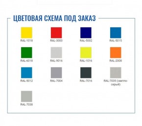 Шкаф для раздевалок усиленный ML-11-40 (базовый модуль) в Урае - uray.ok-mebel.com | фото 2