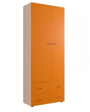 Шкаф ДМ 800 с 2-мя ящиками (оранж) в Урае - uray.ok-mebel.com | фото