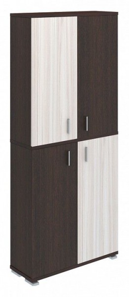 Шкаф книжный Домино ПУ-30-3 в Урае - uray.ok-mebel.com | фото