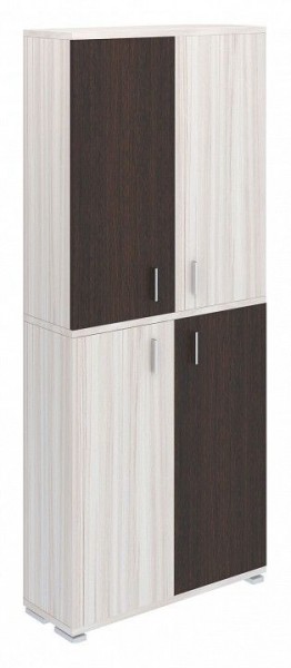 Шкаф книжный Домино ПУ-30-3 в Урае - uray.ok-mebel.com | фото